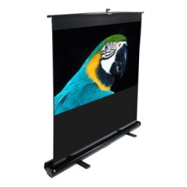 150 PORTABLE 16 9 PULL UP PROJECTOR SCREEN FLOOR P-preview.jpg